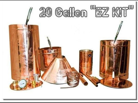 20 Gallon EZ KIT Advanced Model – American Copper Works