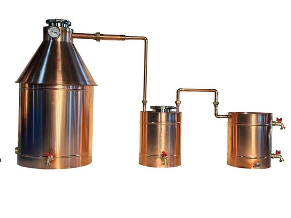 15 Gallon Advanced Model Complete Copper Distiller with 220v Element and Controller