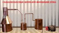 2 Gallon Moonshine Still with Electric Hotplate