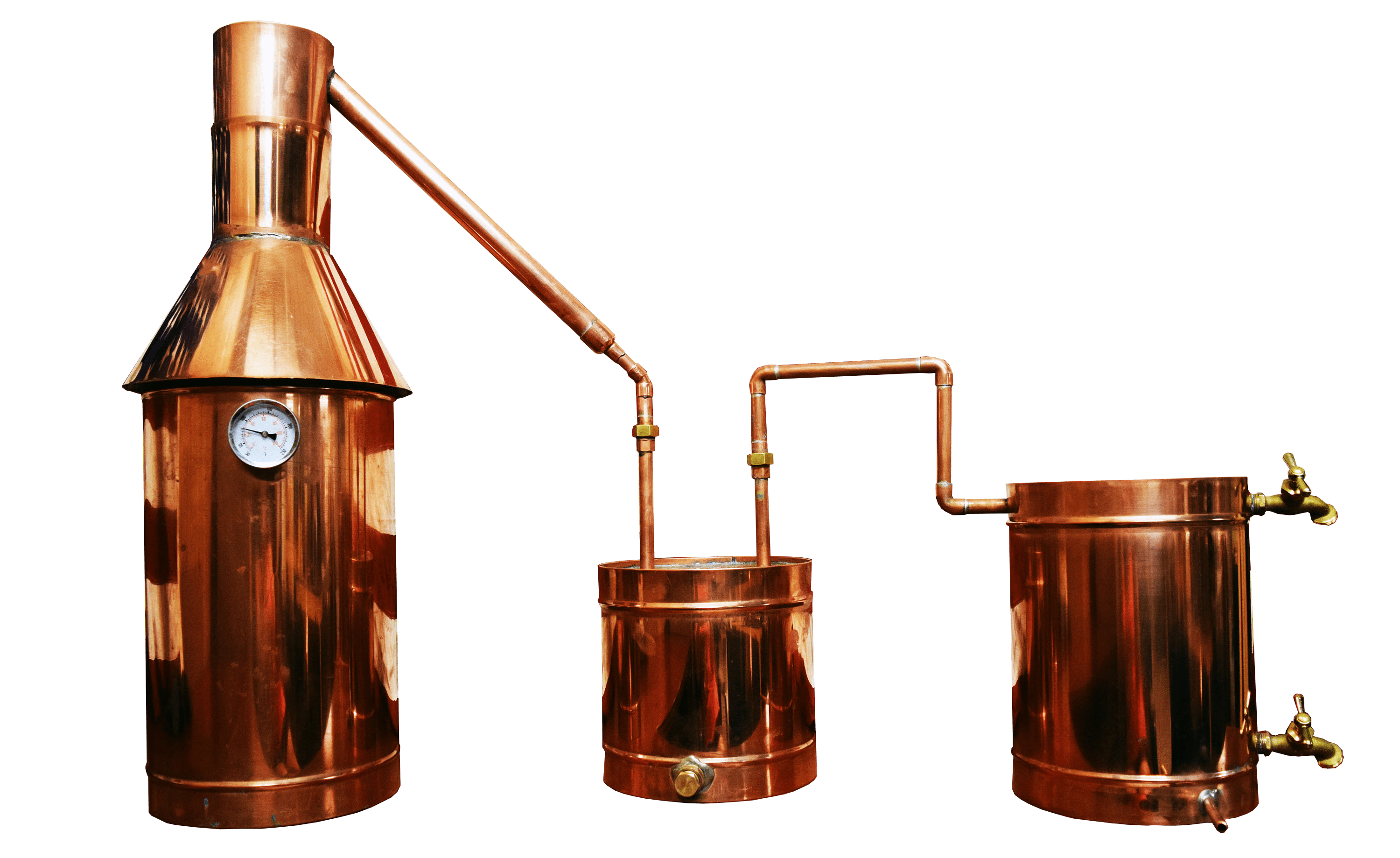 6 Gallon Complete Copper Moonshine Still - American Copper Works