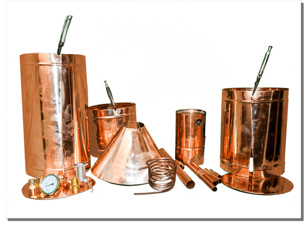 Copper Distillery Equipment Hot Sale Use Alcohol Moonshine Still