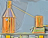 Affordable No Thumper Design - Complete Copper Moonshine Still