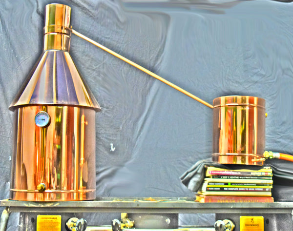 Affordable No Thumper Design - Complete Copper Moonshine Still