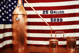 25 Gallon Copper Moonshine Still