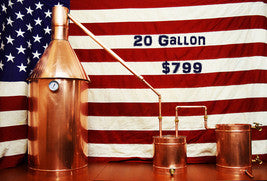 20 Gallon Electric Moonshine/Liquor Still - Complete